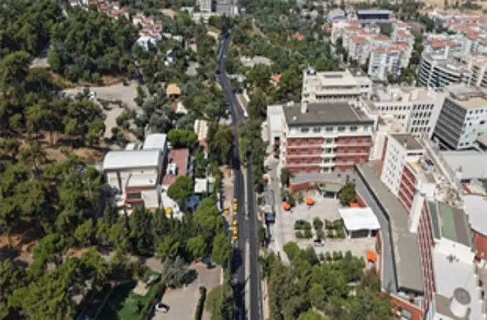 Balçova'nın caddeleri “çiçek gibi" oldu  