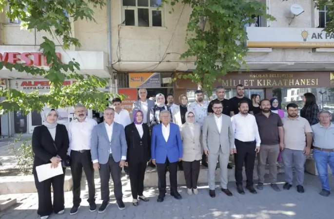 Başkan Büyükkılıç, Hacılar’da vatandaşlarla buluştu