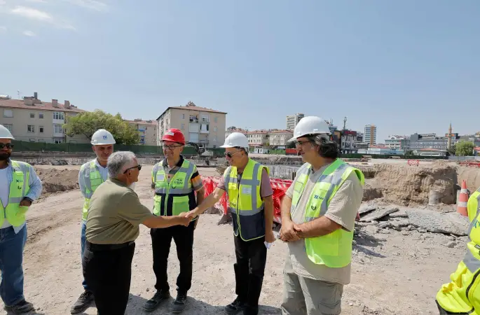 Başkan Büyükkılıç, Kartal Katlı Kavşağı Projesi’nde incelemelerde bulundu