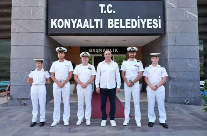 Başkan Kotan, İtalyan Deniz Kuvvetleri Heyetini ağırladı