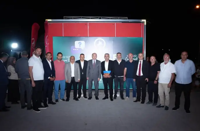 Başkan Özlü, "Mahalle Sohbetleri" programında vatandaşlarla bir araya geldi