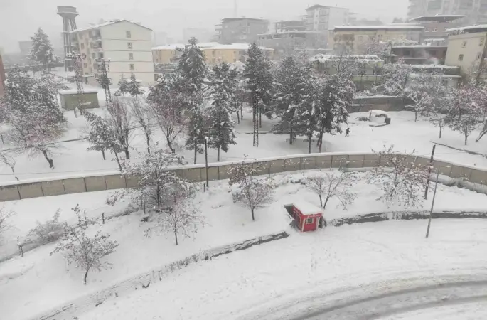 Batman’da bir ilçede eğitime kar tatili
