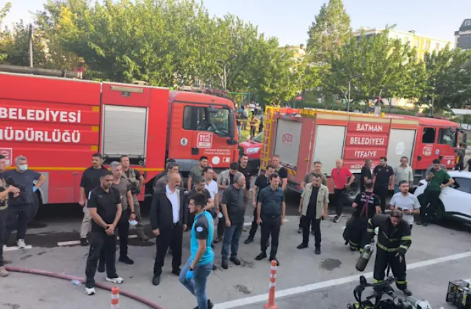 Batman’da spor salonunda yangın: 2 kişi hayatını kaybetti