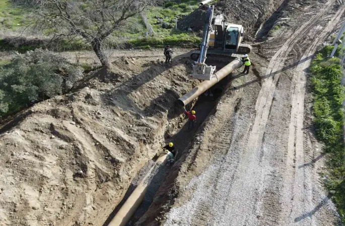 Bozdoğan’da 49 bin dekar tarım alanı sulanacak

