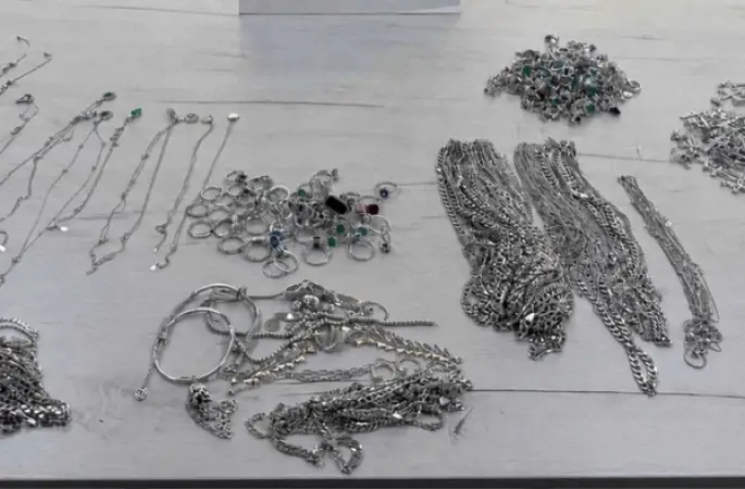 Bulgaristan'da kaçak gümüş ele geçirildi