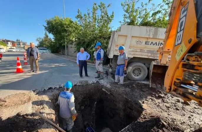 Büyükkılıç kavşak ve altyapı çalışmalarını inceledi