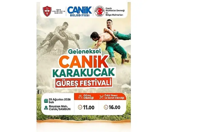 Canik Karakucak Güreş Festivali Başlıyor 