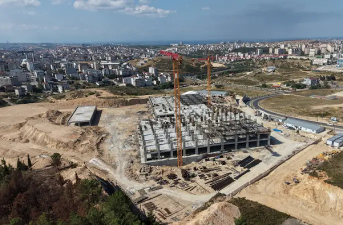 Çayırova Devlet Hastanesi’nde çalışmalar sürüyor