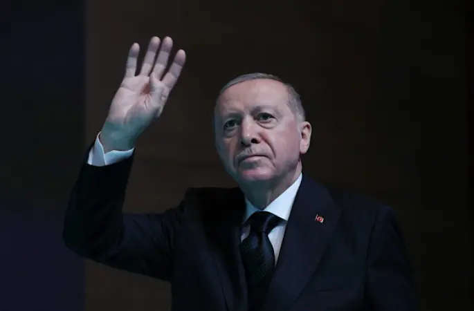 Cumhurbaşkanı Erdoğan, Moritanya Cumhurbaşkanı El Ghazouani ile görüştü