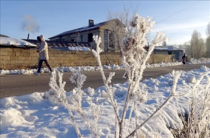 Doğu Anadolu'da dondurucu soğuklar yaşamı olumsuz etkiliyor