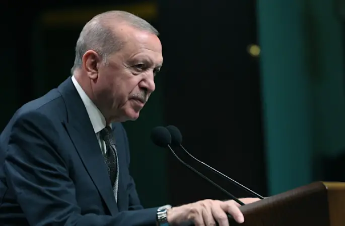 Erdoğan ve Caparov, Türkiye-Kırgızistan ilişkilerini görüştü