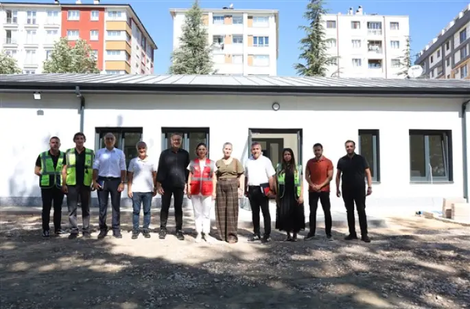 Eskişehir'de şehit yakınları ve gaziler için hazırlanan sosyal tesis Eylül'de açılacak