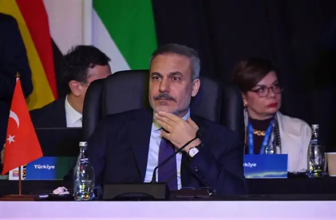 Fidan, Ürdün Başbakan Yardımcısı Safadi ile bir araya geldi