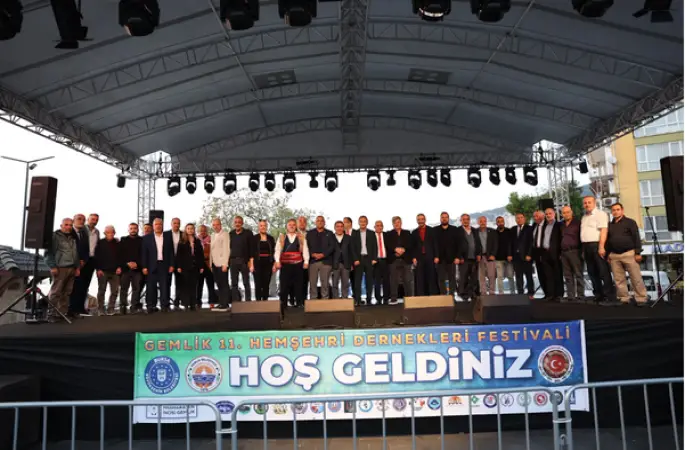 Gemlik’te 11. Hemşehri Dernekleri Festivali başladı