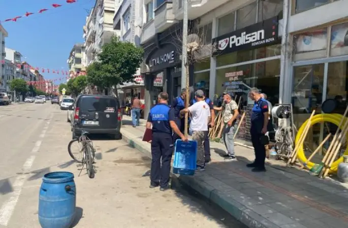 Gemlik’te kamusal alanlara zabıta denetimi