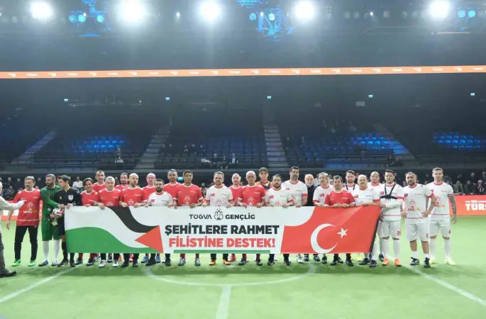 GençLig 2026 lansmanında ünlü isimlerin katılımıyla gösteri maçı düzenlendi
