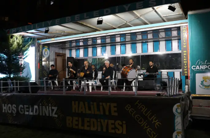 Haliliye'de yaz konserleri ve çocuk şenlikleri mahallelere renk kattı