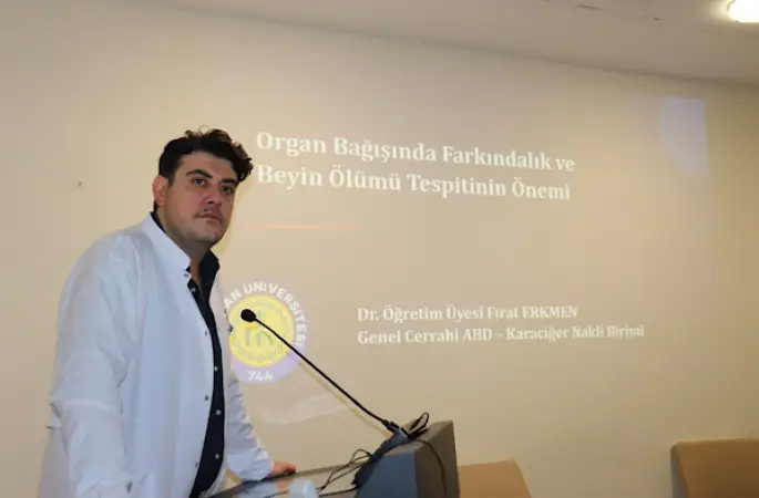 Harran Üniversitesi Hastanesi’nde organ bağışı ve beyin ölümü eğitimi düzenlendi