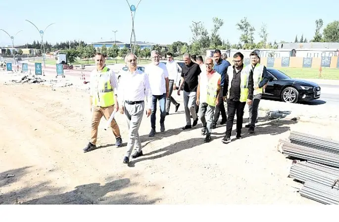 Hayri Baraçlı, Gebze'deki stratejik projeleri yerinde inceledi