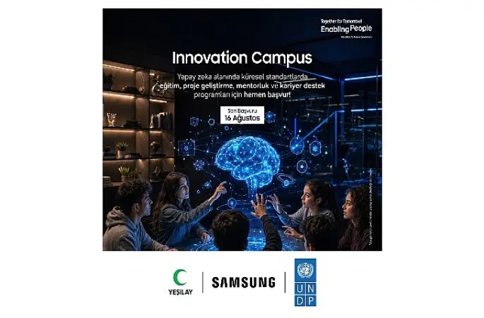 Innovation Campus'un yapay zekâ sınıfı başvuruları için yarın son gün!