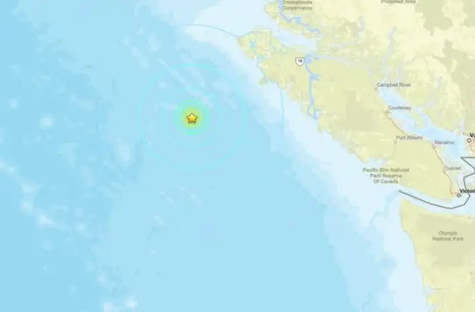 Kanada 'da deprem