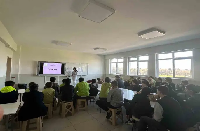 Kaynaşlı’da verem farkındalık eğitimi düzenlendi
