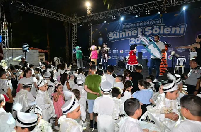 Kepez'de 500 çocuğa Sünnet Şöleni