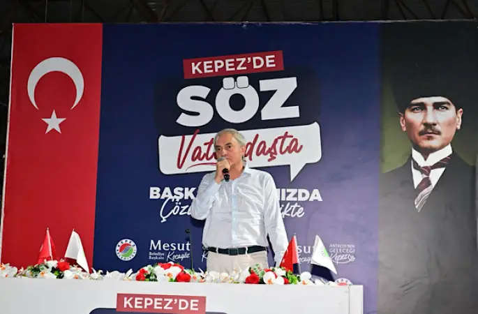 Kepez’de vatandaş buluşması Habibler Mahallesi’nde yapıldı
