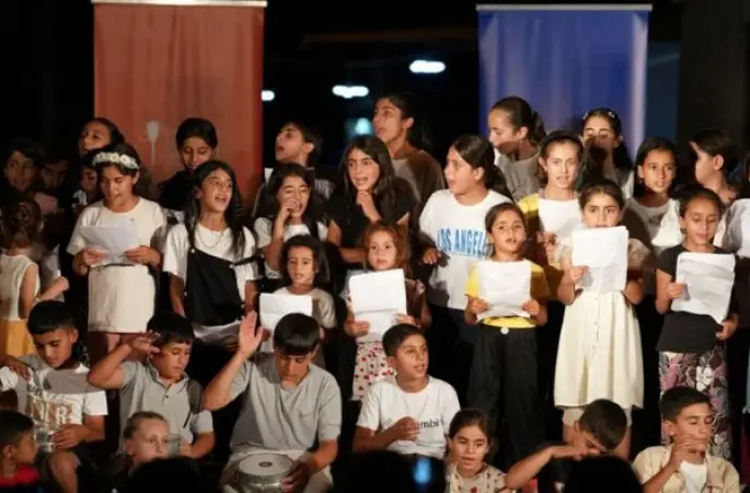 Kervanpınarlı çocuklar müzik eğitimini konserle taçlandırdı