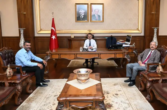 Kocaeli Roman Saha Koordinatörü Akbulut’tan Vali Aktaş’a ziyaret