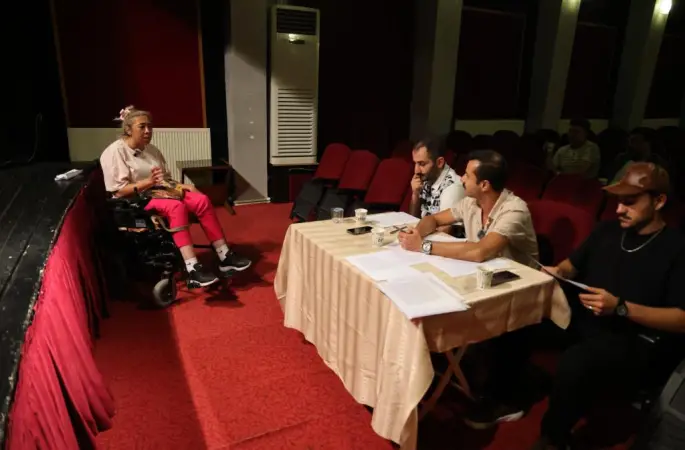Kütahya’da şehir tiyatrosu için yeni yetenekler sahne aldı