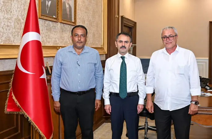 Mahalle muhtarlarından Vali Aktaş’a ziyaret
