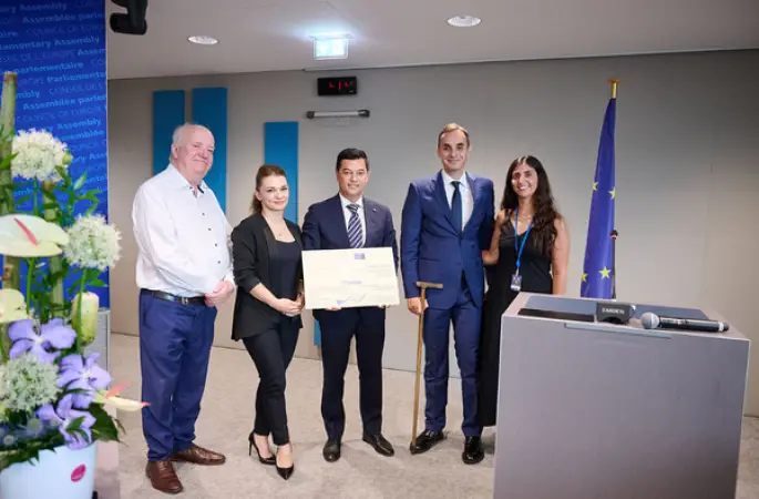 Marmaris Belediyesi'ne Avrupa Konseyi’nden ‘Avrupa Diploması’ ödülü 