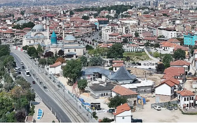 Mevlevi Dergahı İnşaatını İnceleyen Başkan Altay: “Büyük Bir Dönüşümü Türkiye'ye Örnek Şekilde Yürütüyoruz"   