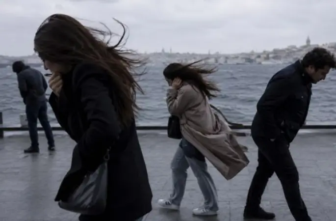 MGM’den Marmara için kuvvetli rüzgar uyarısı