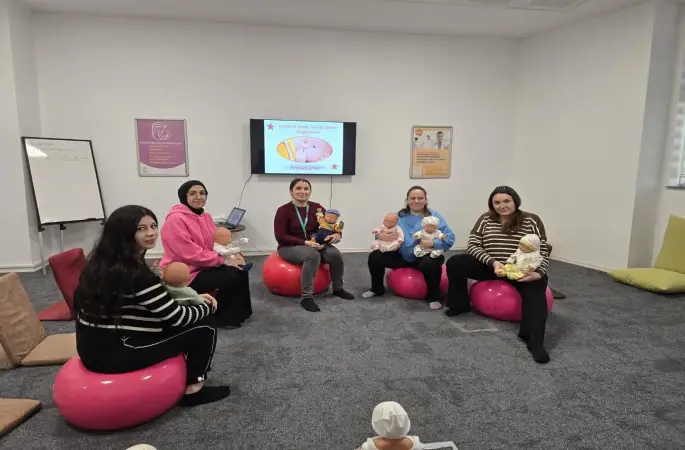 Nazilli’de Gebe Okulu eğitimleri aralıksız sürüyor
