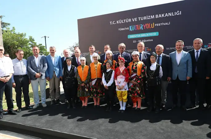 Ordu’da Türkiye Kültür Yolu Festivali başladı