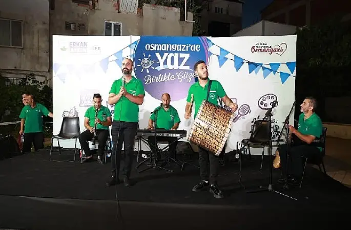 Osmangazi'nin Mahallelerinde Şenlik Var 