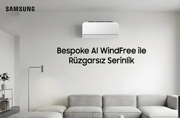Samsung Bespoke AI WindFree Pro ile yazın sıcağına rüzgarsız, sessiz ve akıllı bir çözüm