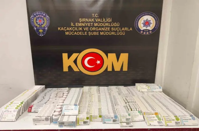 Şırnak’ta narkotik ve kaçakçılık operasyonu: 3 tutuklama
