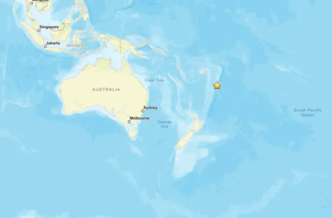 Tonga'da deprem