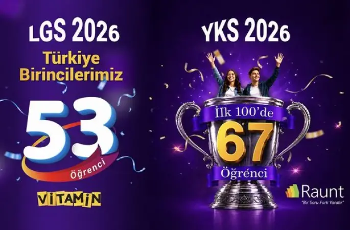 Türk Telekom'un eğitim çözümleri Vitamin LGS ve Raunt’tan güçlü performans