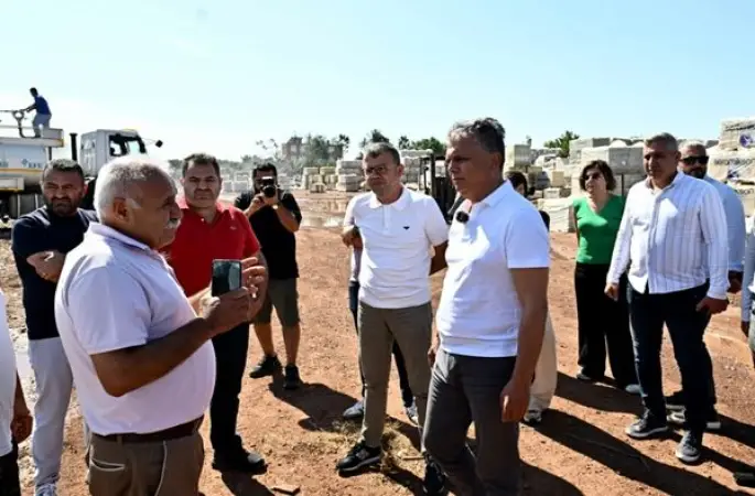 Uysal, Doğuyaka’daki yangın bölgesini inceledi