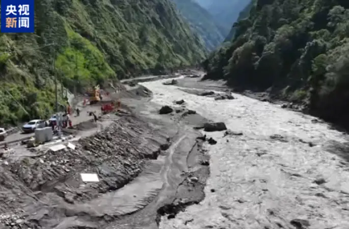 Xizang’daki heyelan felaketinde 5 kişi öldü, 558 kişi kayıp